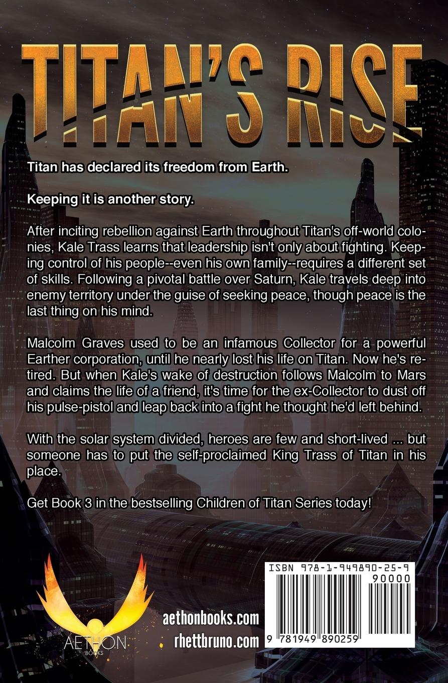 Rückseitencover Titan's Rise