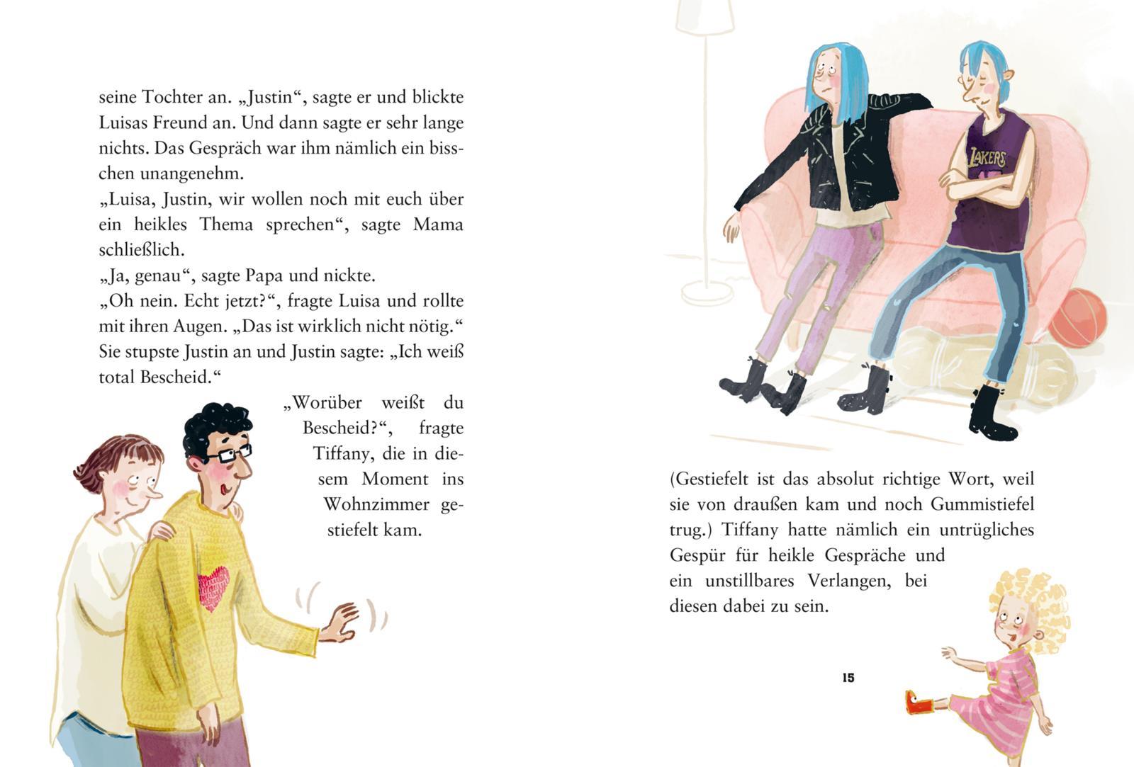 Beispielinhalt (Bild) Der Tag, an dem Papa ein heikles Gespräch führen wollte
