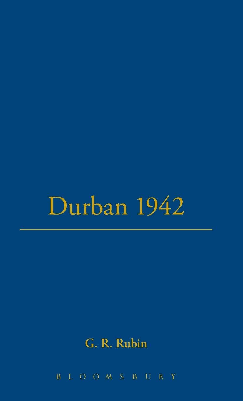 Vorderes Coverbild DURBAN 1942