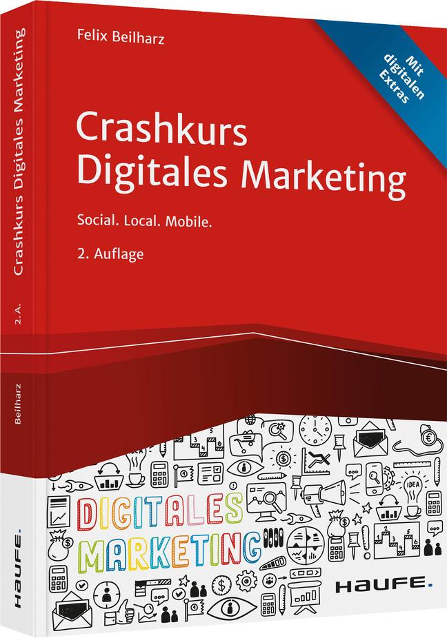 Vorderes Coverbild Crashkurs Digitales Marketing