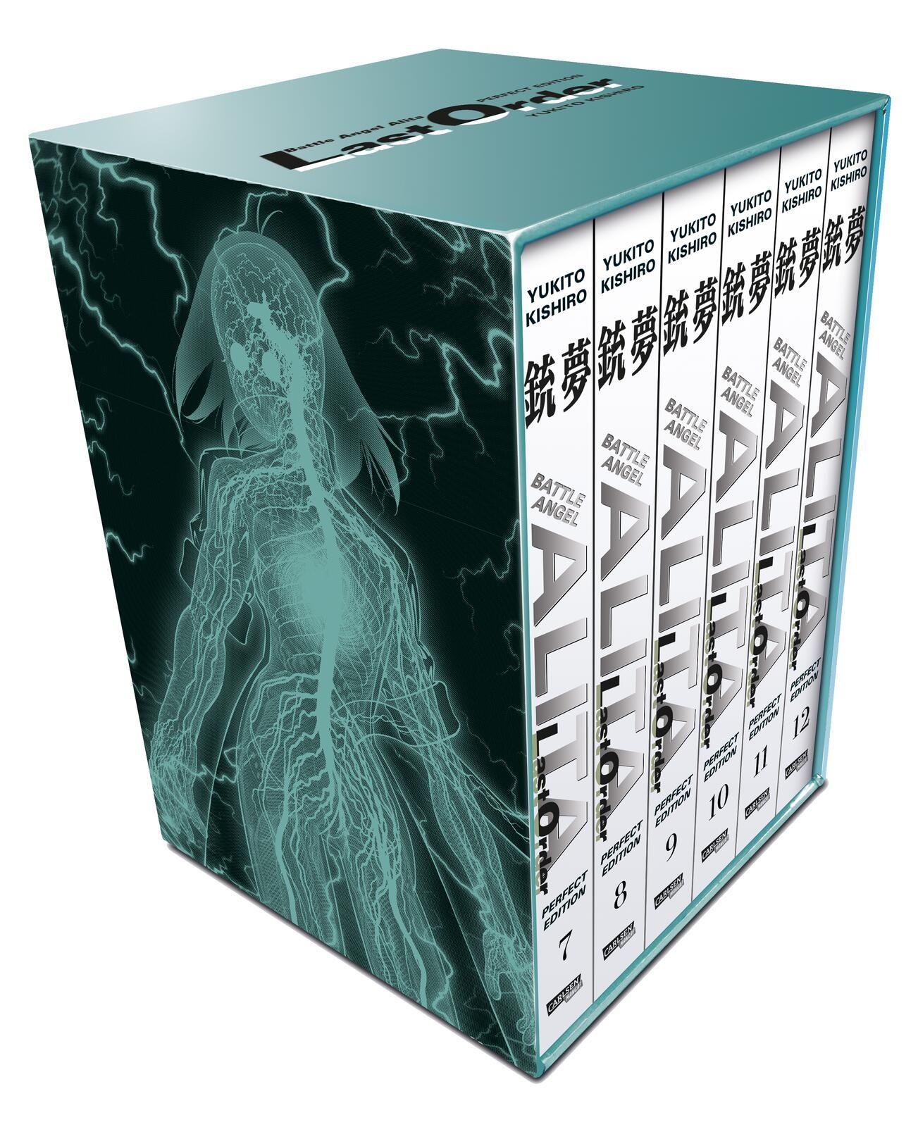 Vorderes Coverbild Battle Angel Alita - Last Order - Perfect Edition 7-12 im Schuber mit Extra