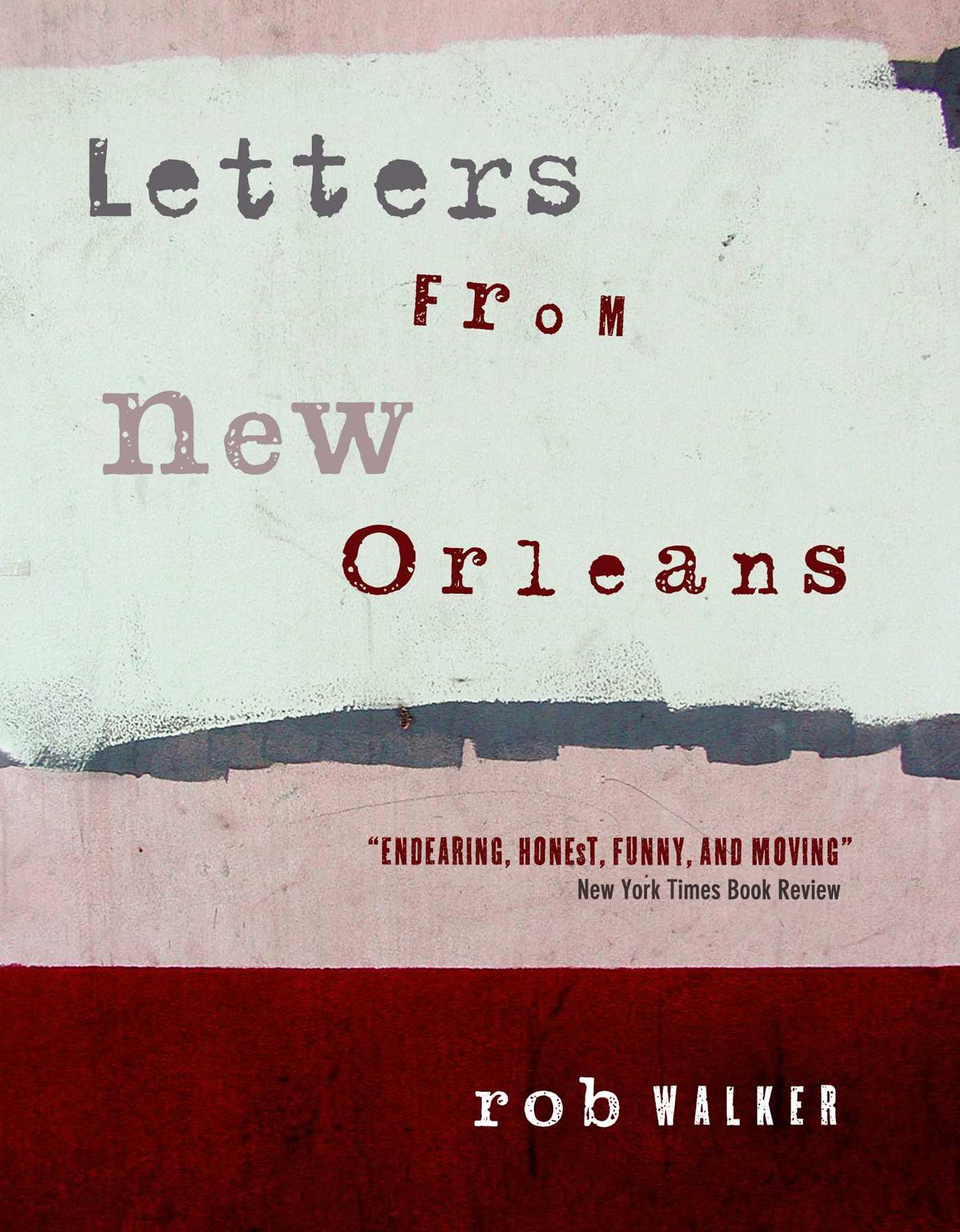 Vorderes Coverbild Letters from New Orleans