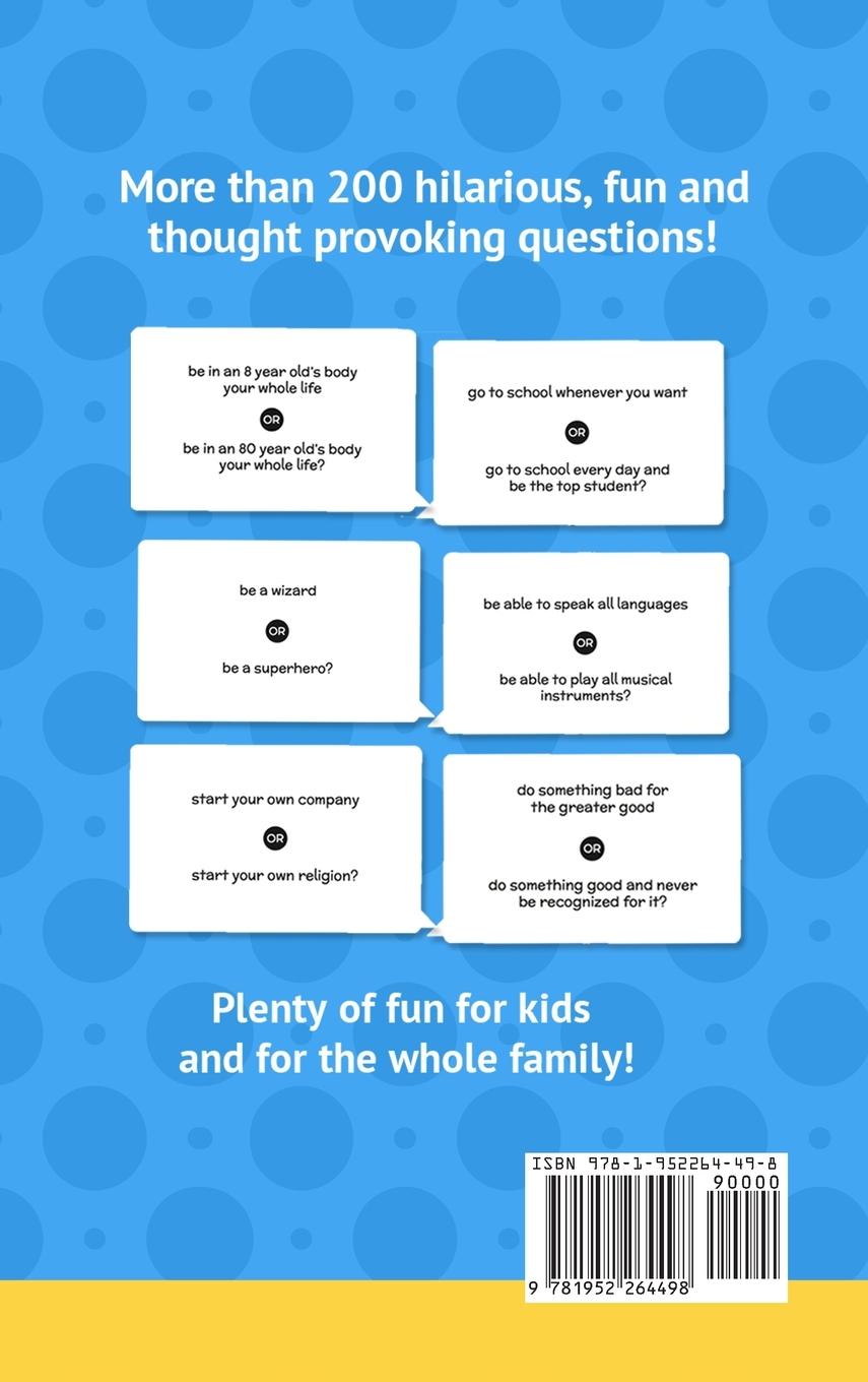 Rückseitencover Would You Rather Game Book