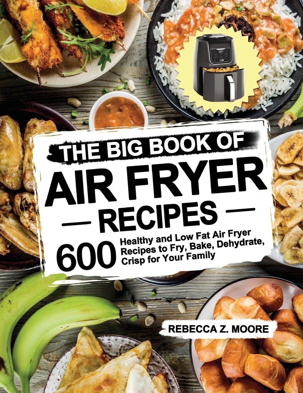 Vorderes Coverbild The Big Book of Air Fryer Recipes