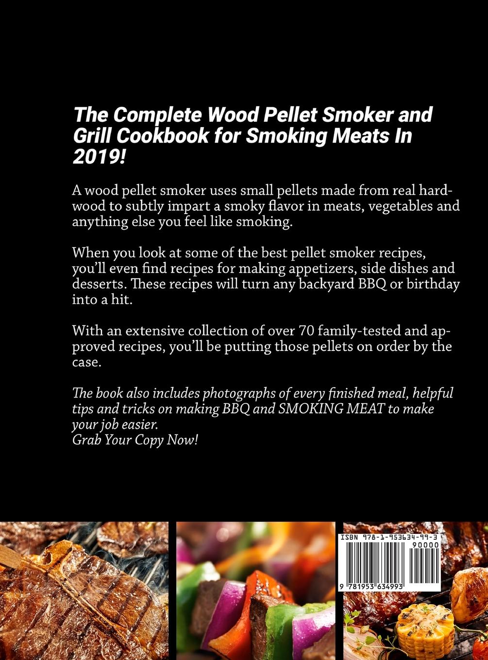 Rückseitencover Wood Pellet Smoker and Grill Cookbook