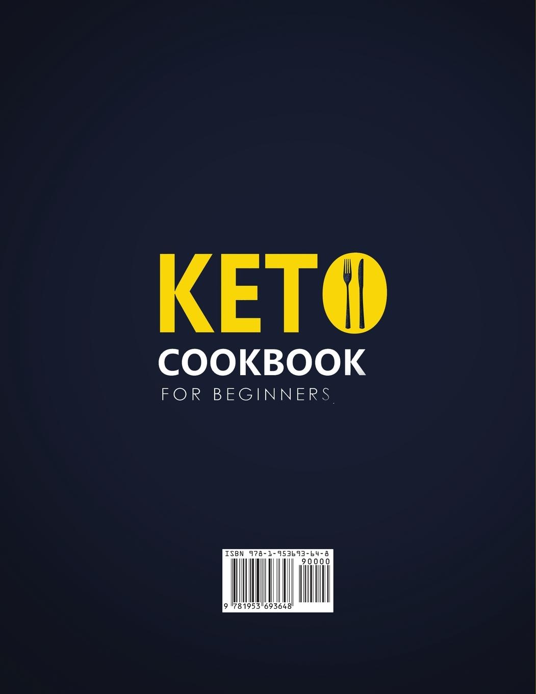 Rückseitencover KETO COOKBOOK FOR BEGINNERS