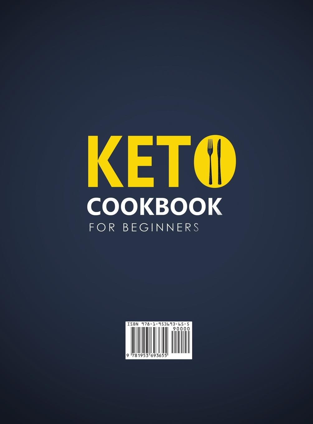 Rückseitencover KETO COOKBOOK FOR BEGINNERS