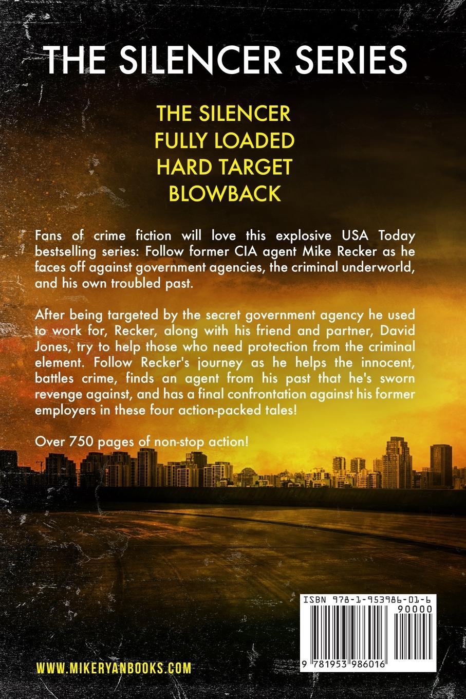 Rückseitencover The Silencer Series Books 1-4