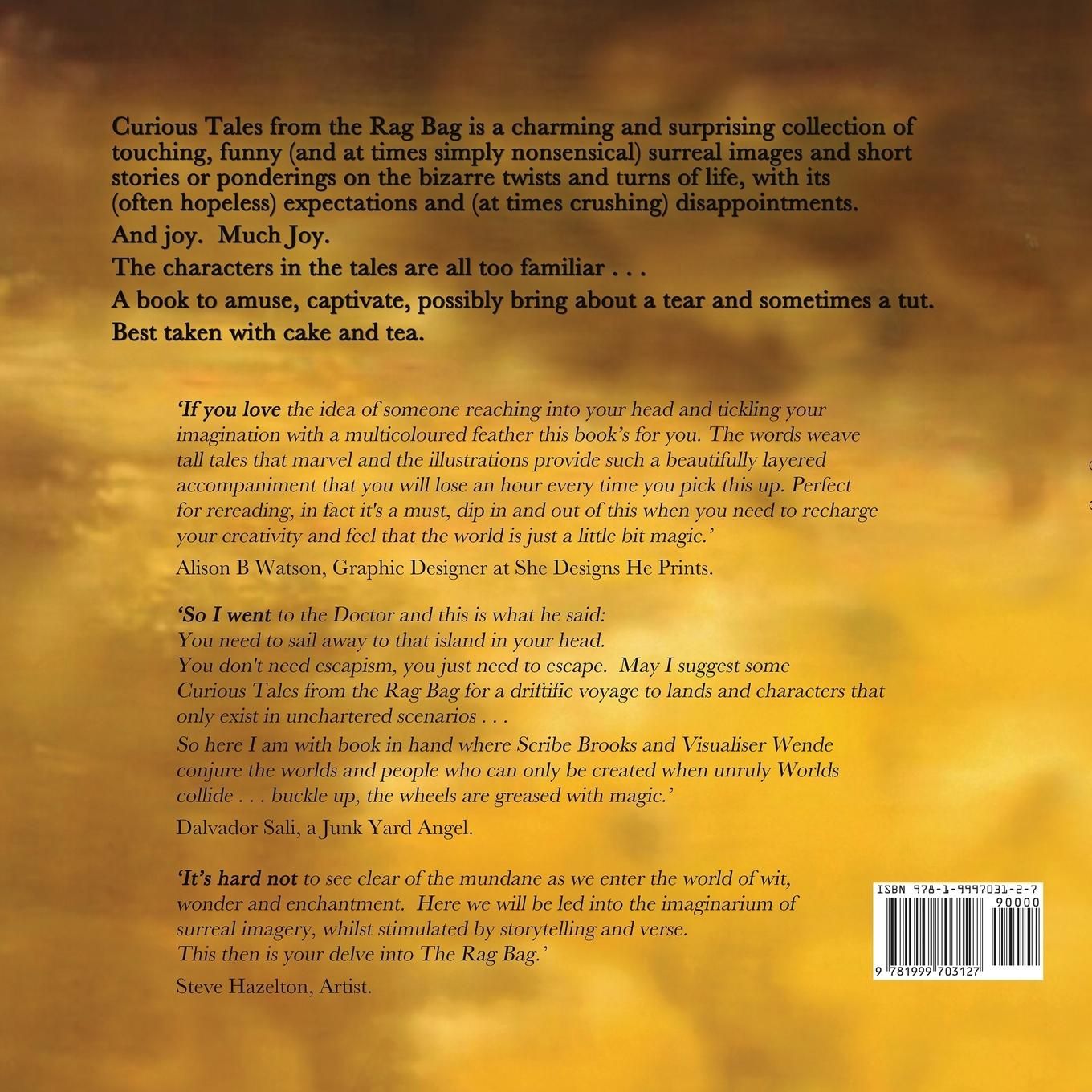 Rückseitencover Curious Tales from the Rag Bag