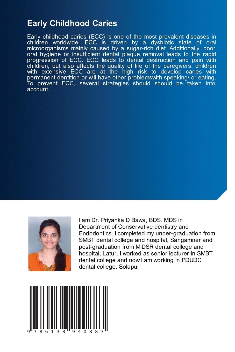 Rückseitencover Early Childhood Caries