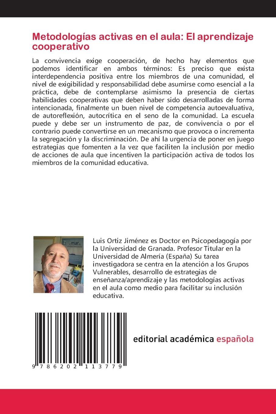 Rückseitencover Metodologías activas en el aula: El aprendizaje cooperativo