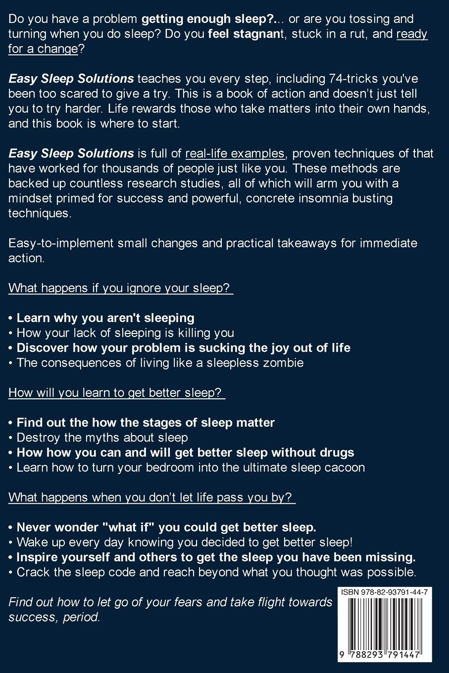 Rückseitencover Sleep