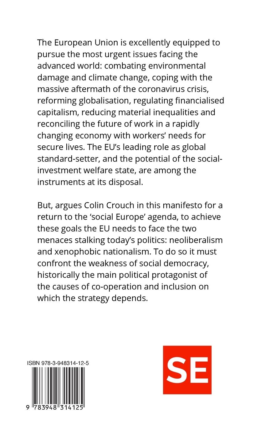 Rückseitencover Social Europe - A Manifesto