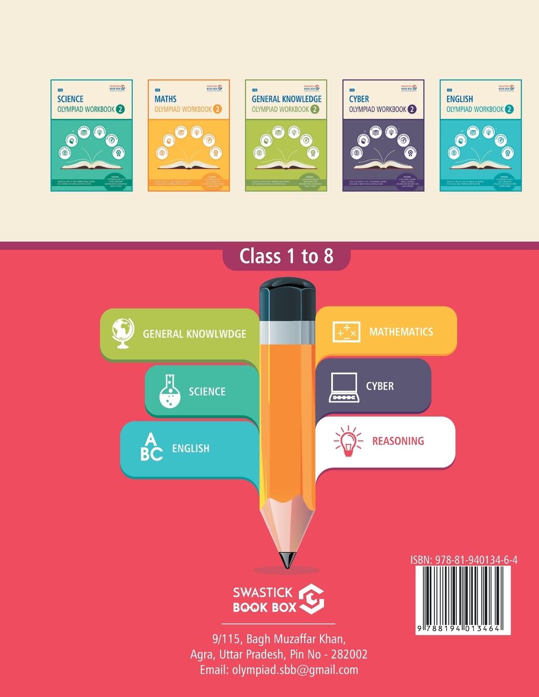 Rückseitencover SBB Reasoning Olympiad Workbook - Class 2