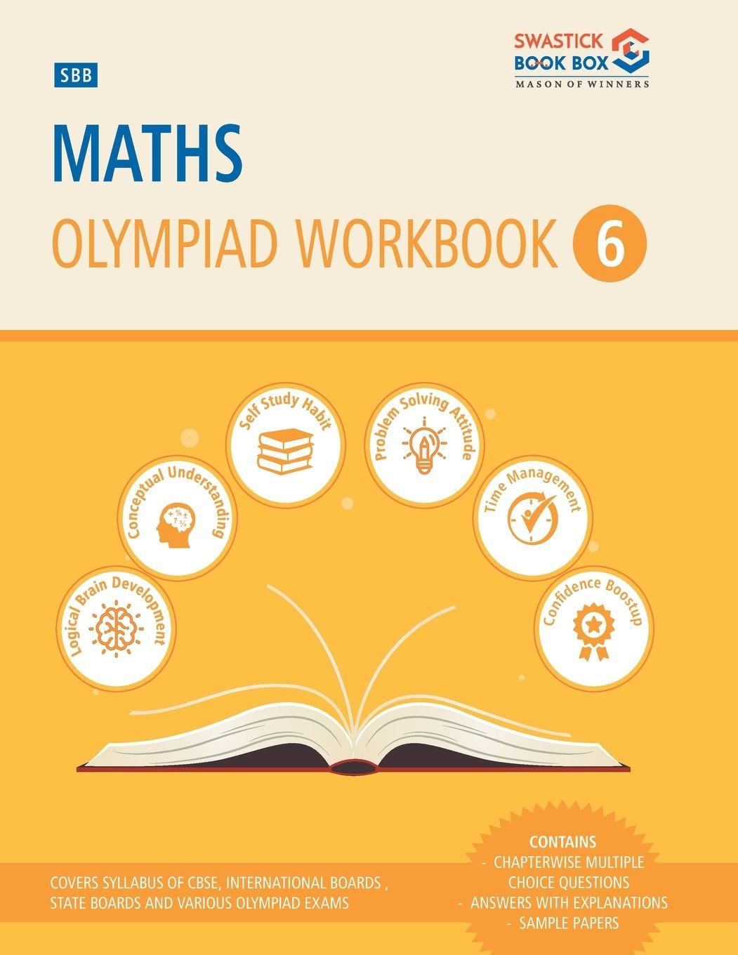 Vorderes Coverbild SBB Maths Olympiad Workbook - Class 6