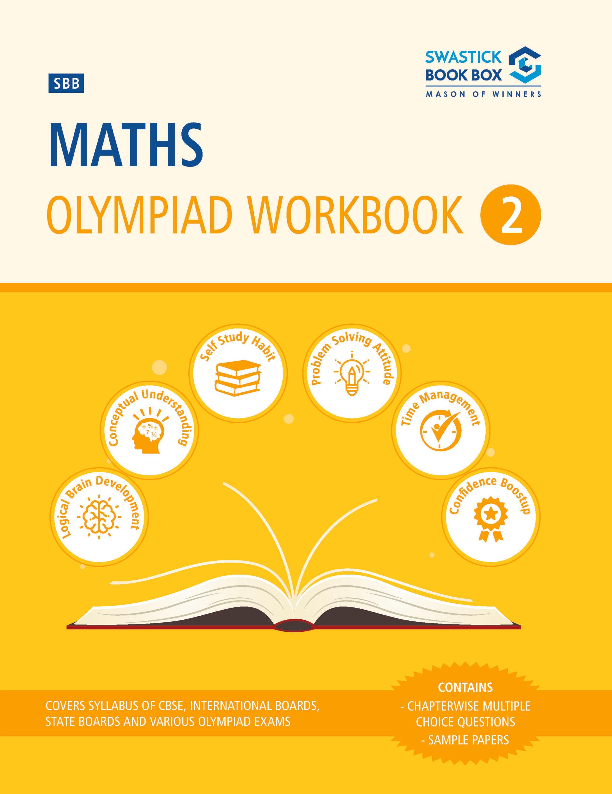 Vorderes Coverbild SBB Maths Olympiad Workbook - Class 2