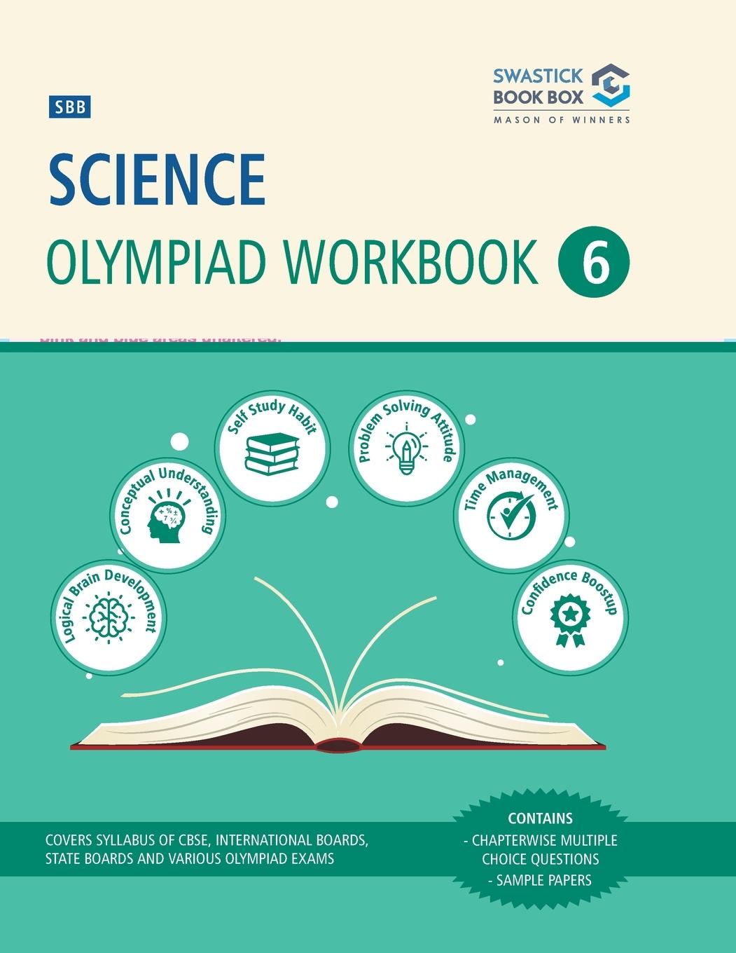 Vorderes Coverbild SBB Science Olympiad Workbook - Class 6