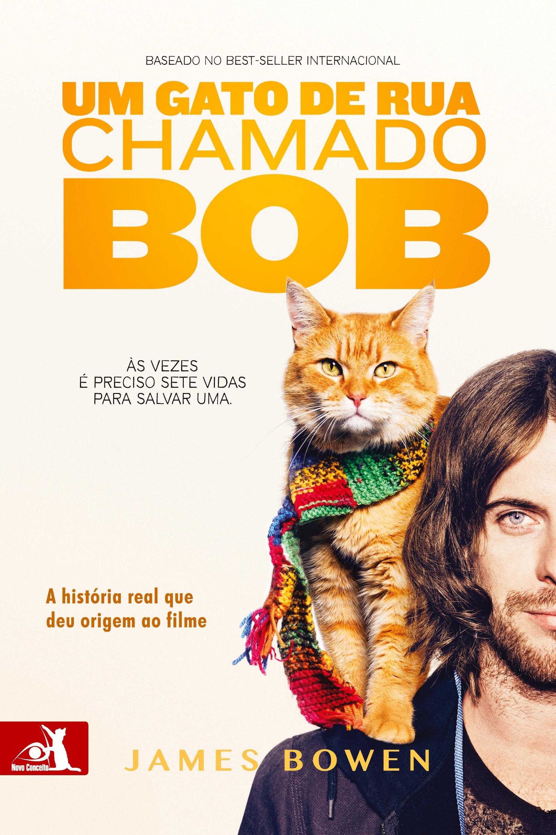 Vorderes Coverbild Um Gato de Rua Chamado Bob