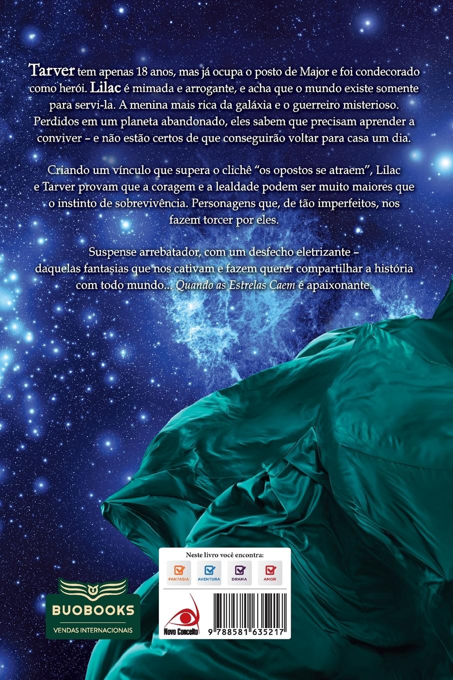 Rückseitencover Quando as Estrelas Caem