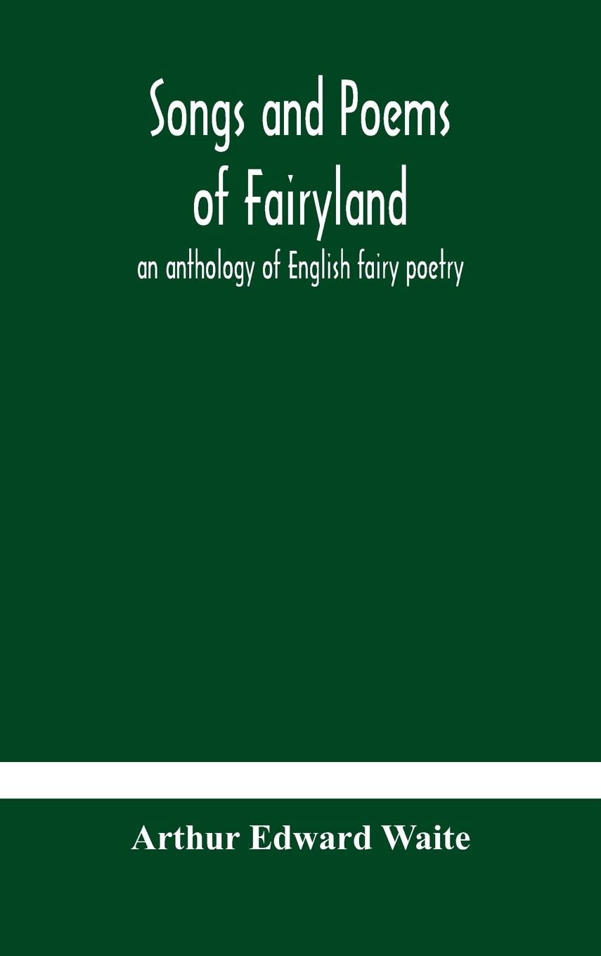 Vorderes Coverbild Songs and poems of Fairyland