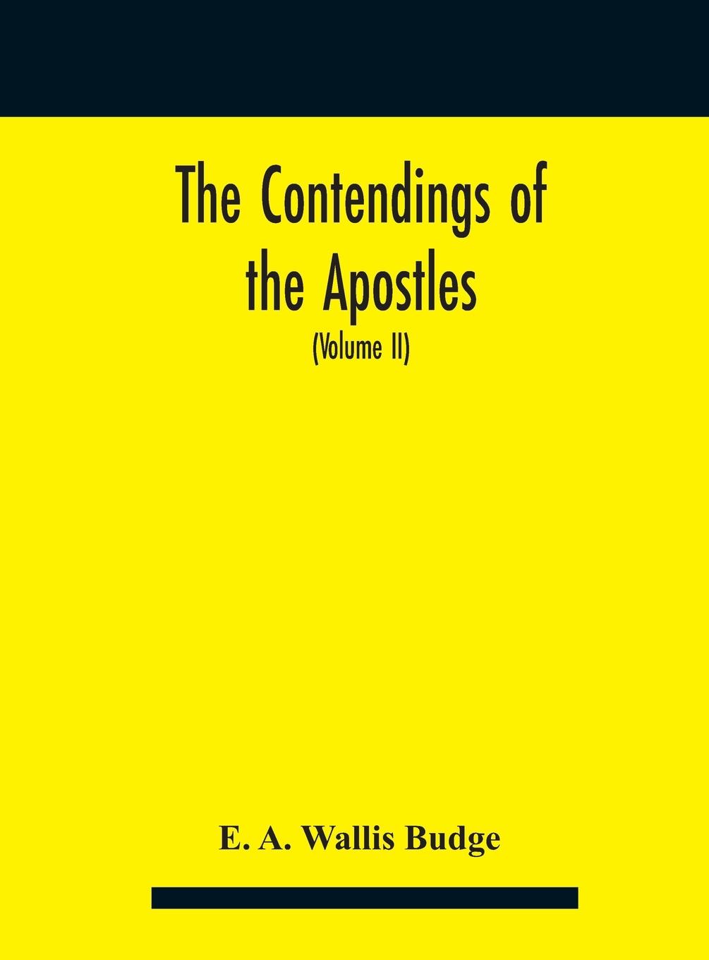 Vorderes Coverbild The contendings of the Apostles