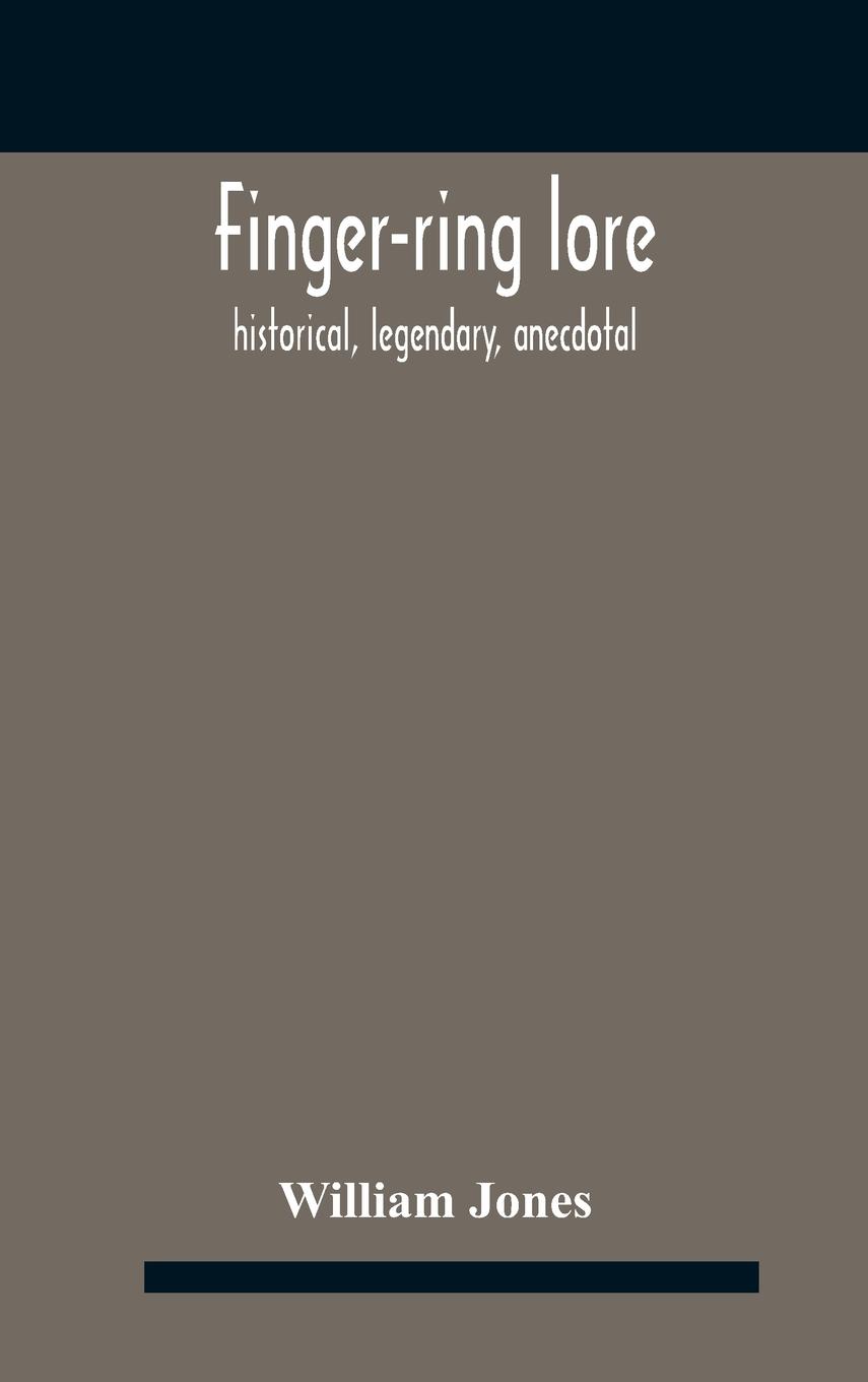 Vorderes Coverbild Finger-ring lore