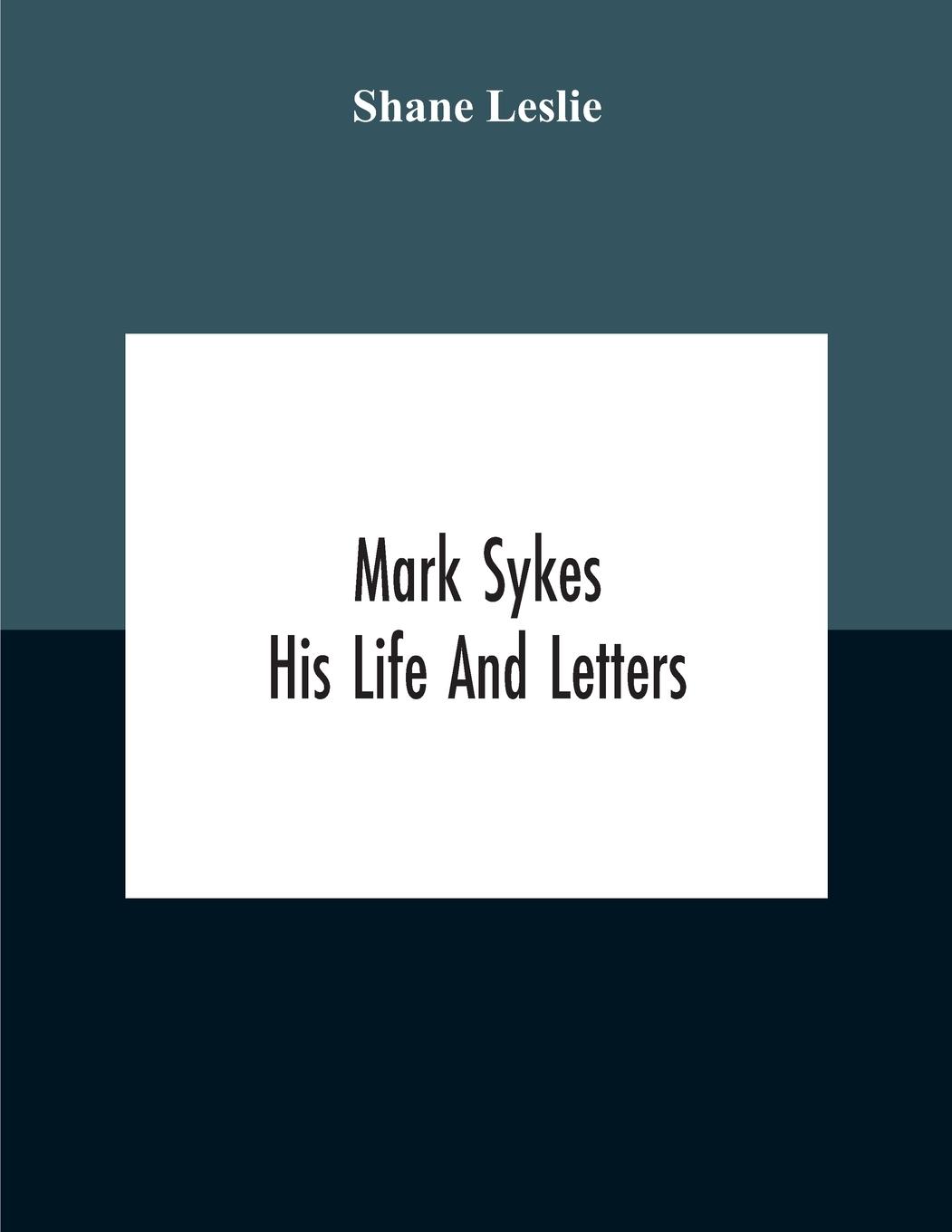 Vorderes Coverbild Mark Sykes