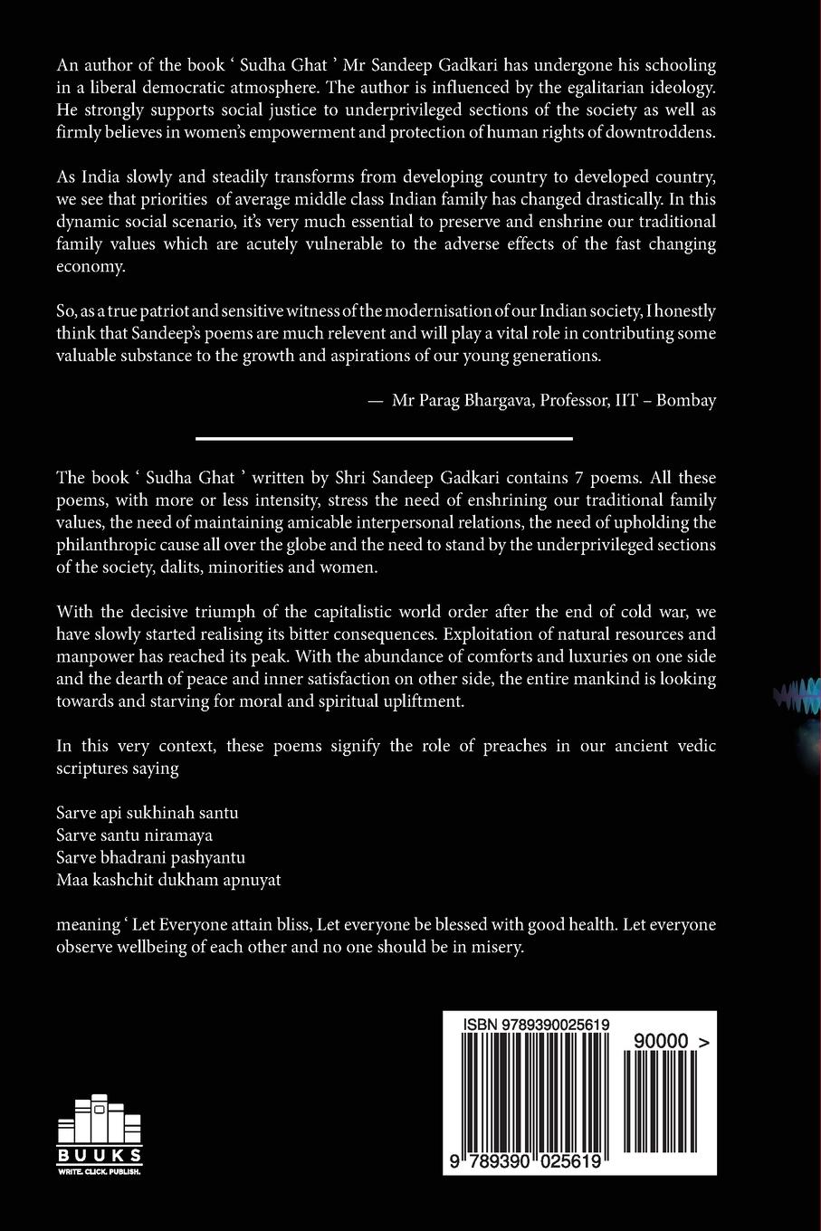 Rückseitencover Sudha Ghat