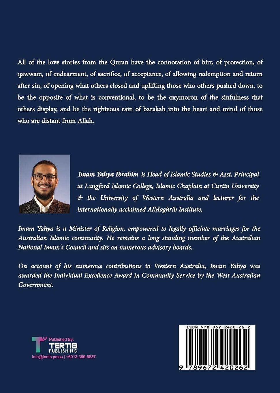 Rückseitencover Love Stories from the Qur'an