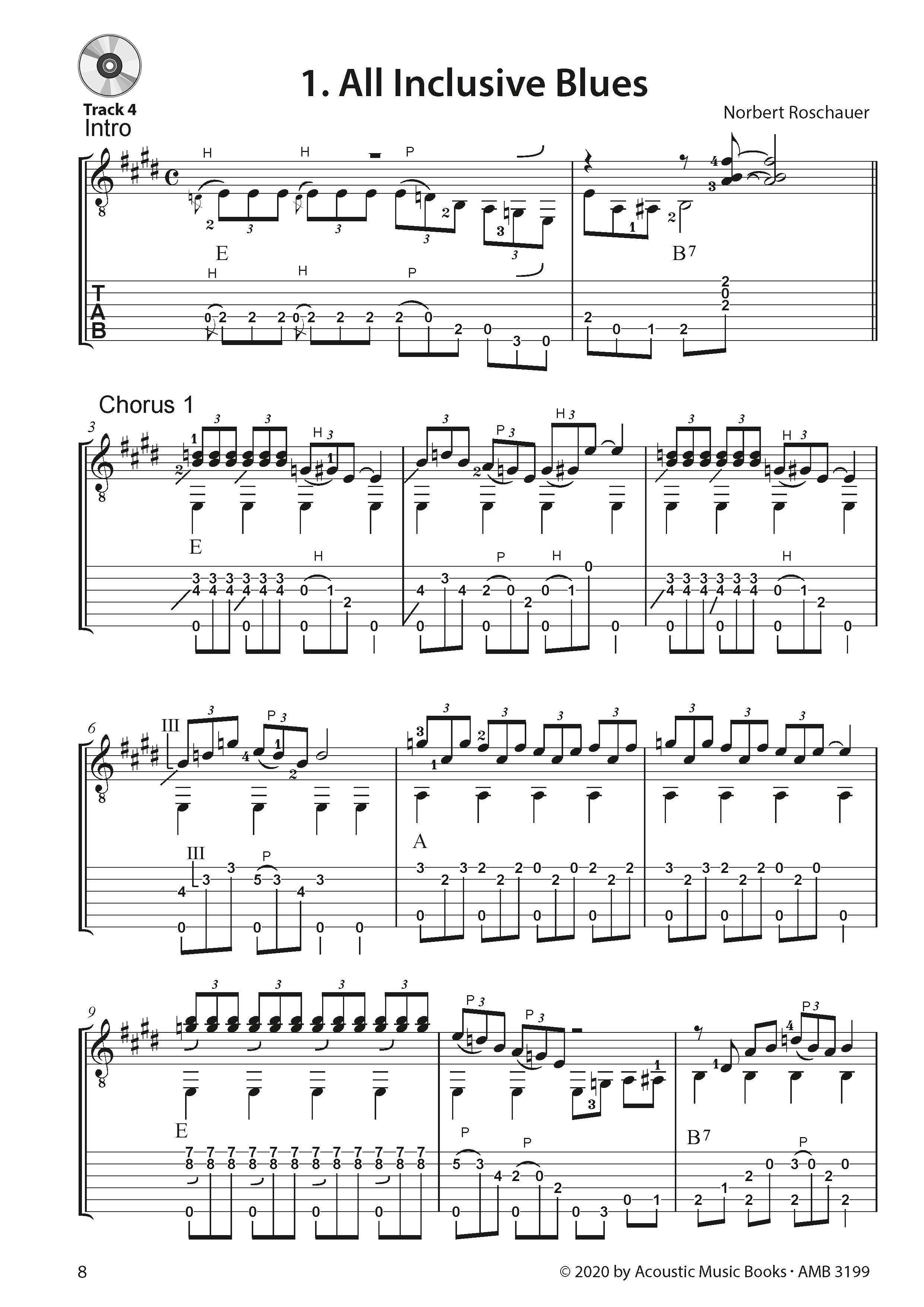 Beispielinhalt (Bild) Blessed Be the Blues. Mit CD