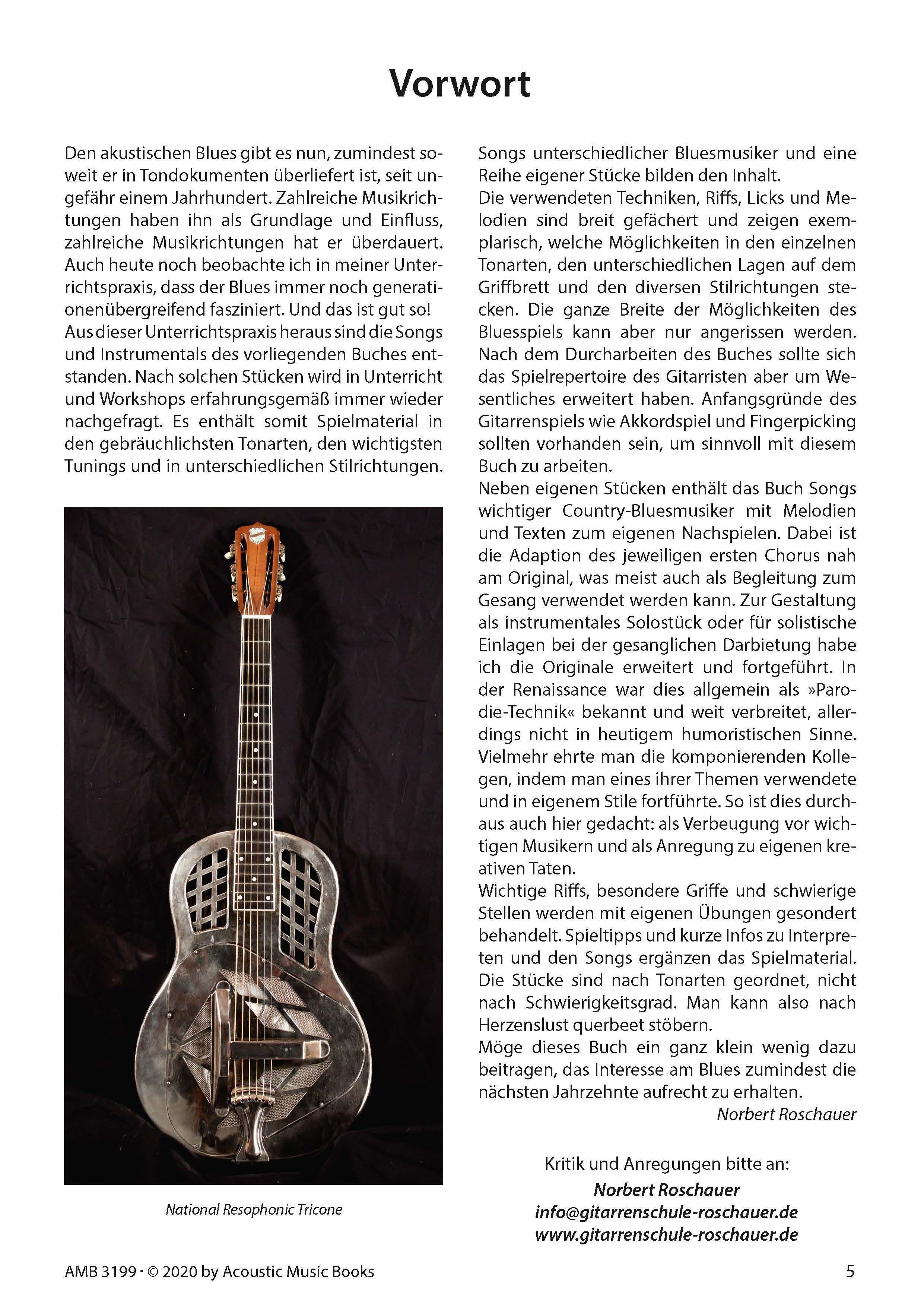 Beispielinhalt (Bild) Blessed Be the Blues. Mit CD