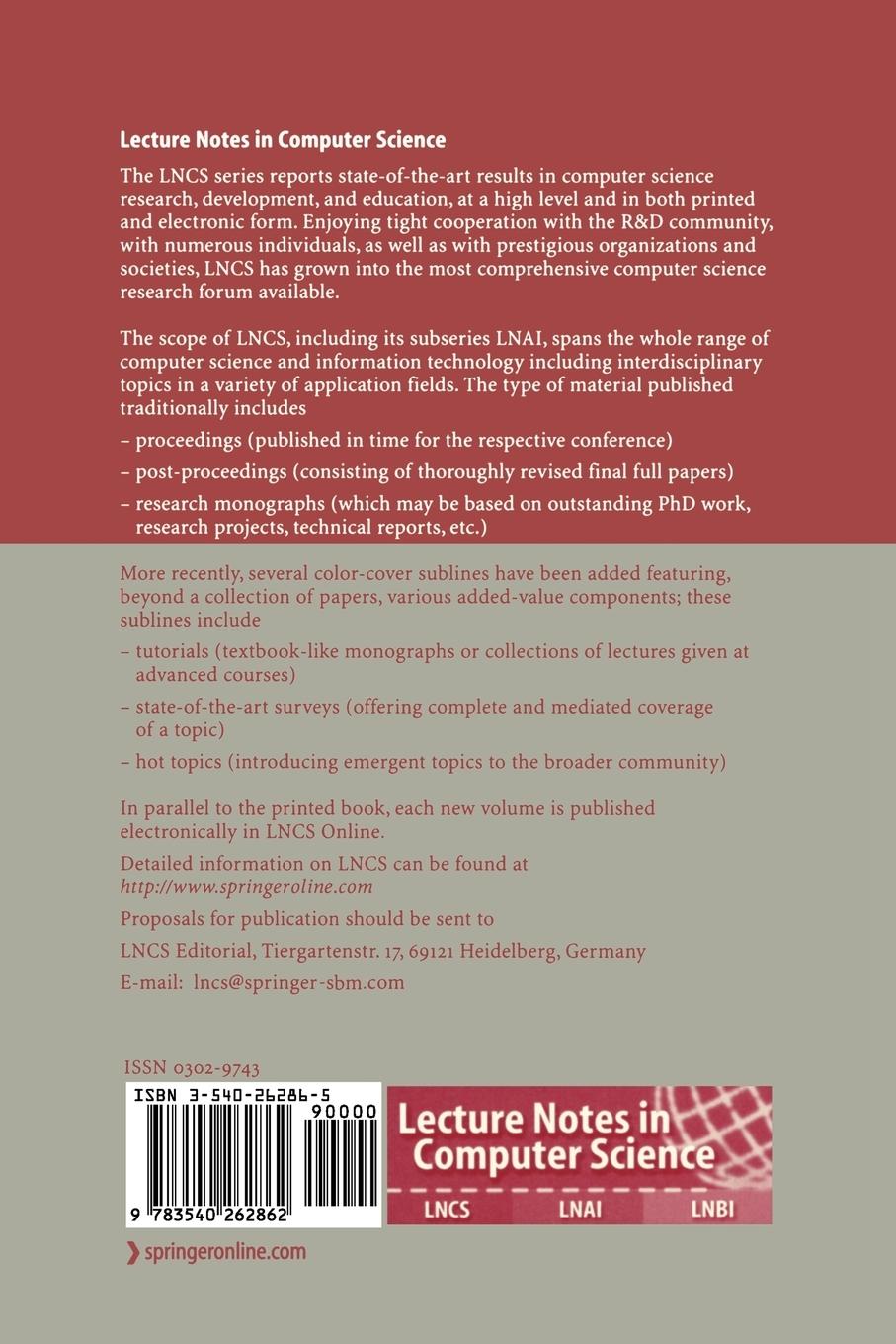 Rückseitencover Reliable Software Technology - Ada-Europe 2005