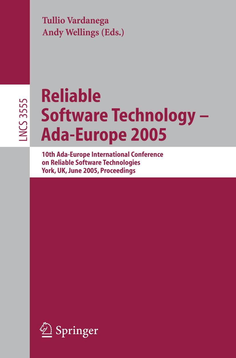 Vorderes Coverbild Reliable Software Technology - Ada-Europe 2005