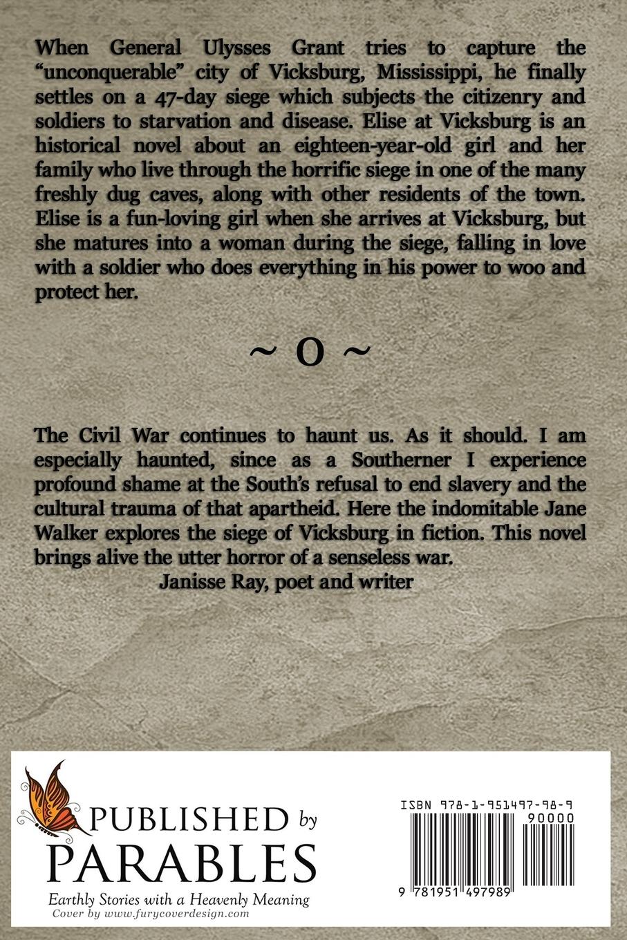 Rückseitencover Elise At Vicksburg