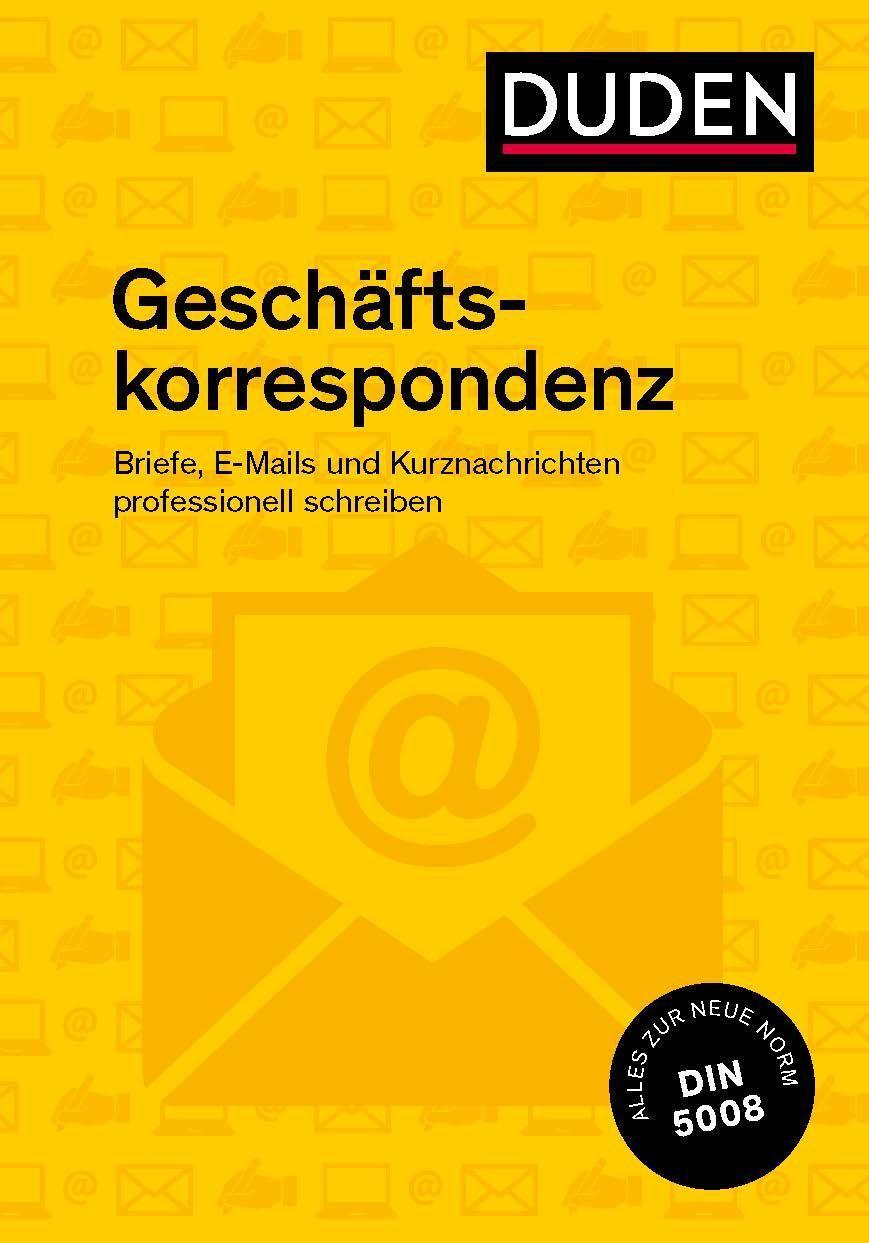 Vorderes Coverbild Duden Ratgeber ? Geschäftskorrespondenz