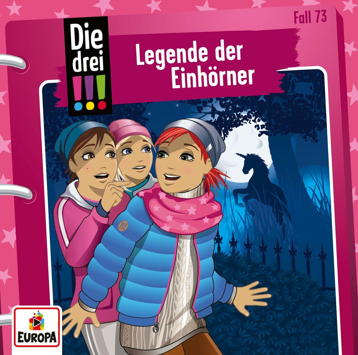 Vorderes Coverbild Die drei !!! 73: Legende der Einhörner