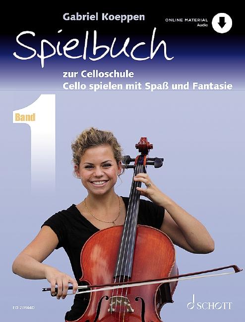 Vorderes Coverbild Celloschule 1. Spielbuch