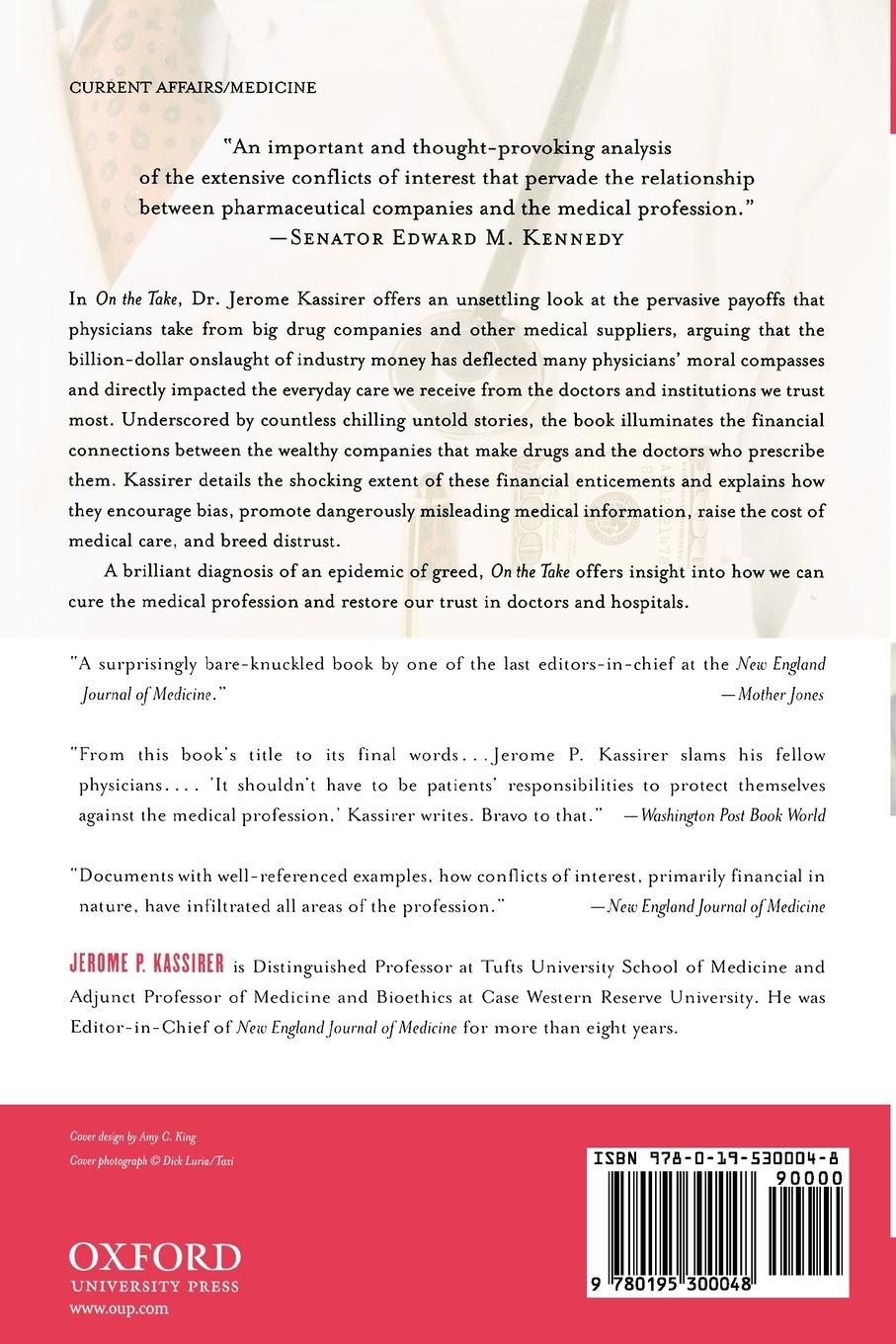 Rückseitencover On the Take