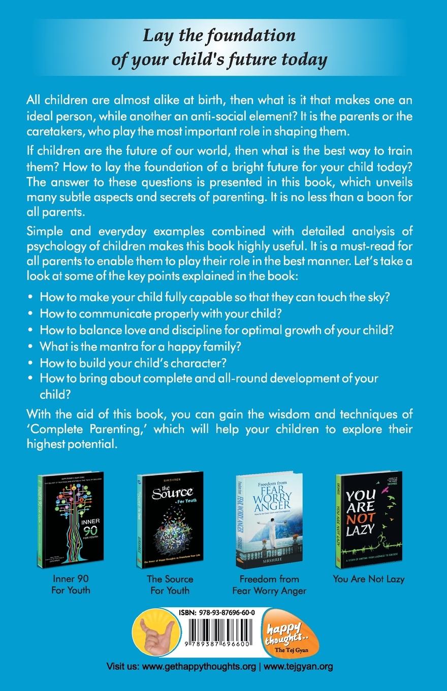 Rückseitencover Complete Parenting - How to raise your child with grace