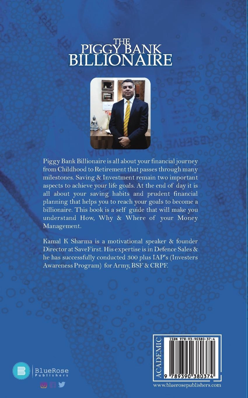 Rückseitencover The Piggy Bank Billionaire