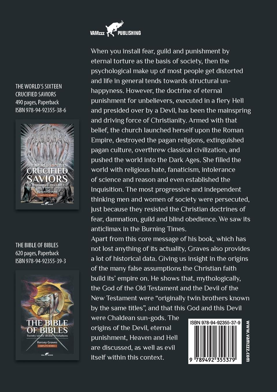 Rückseitencover The Biography of Satan