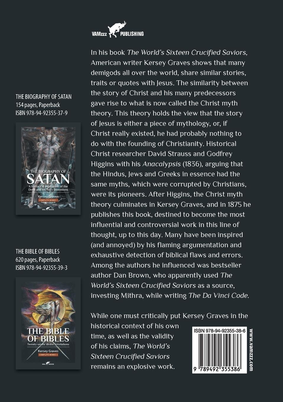 Rückseitencover The World's Sixteen Crucified Saviors