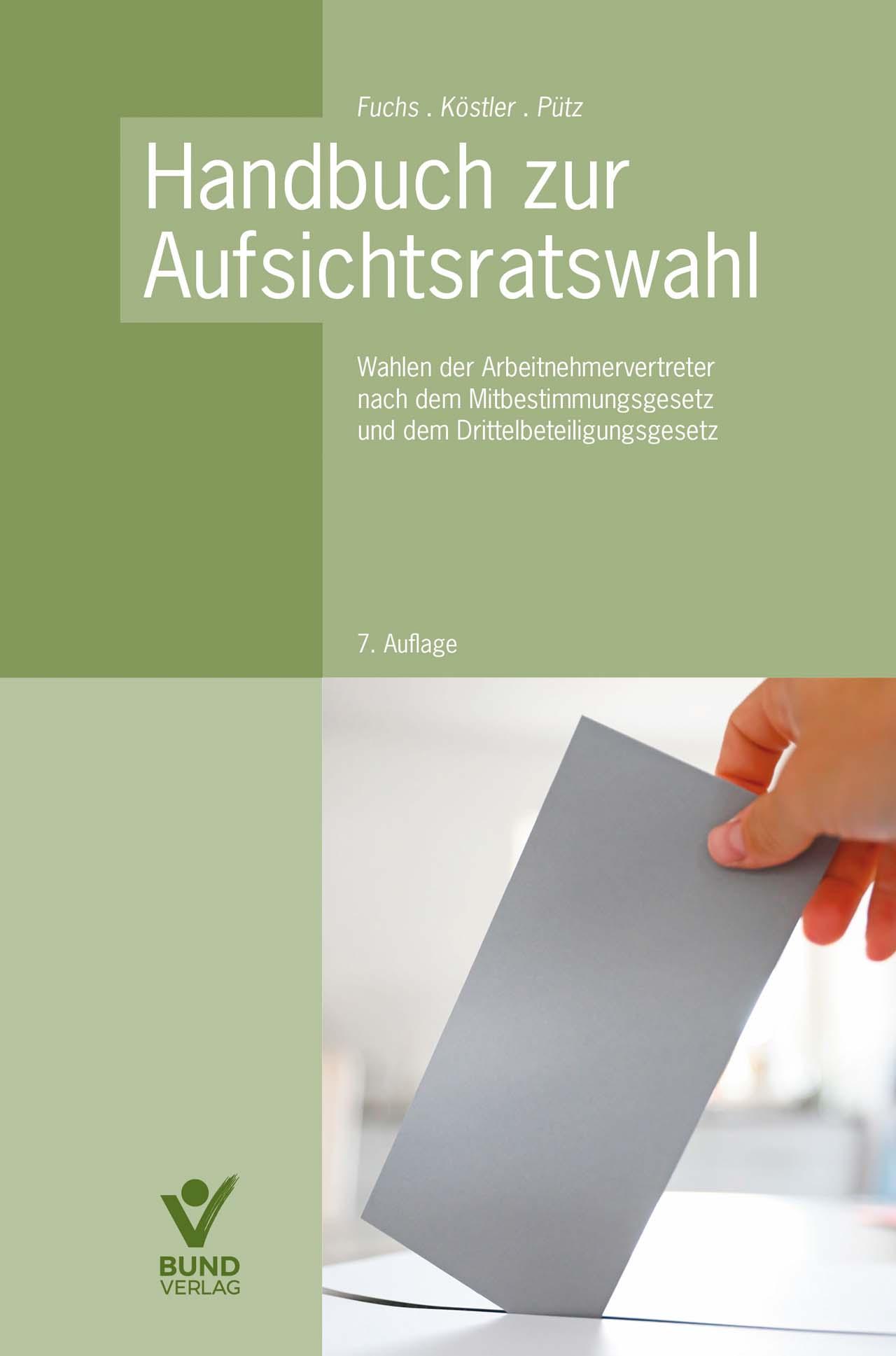 Vorderes Coverbild Handbuch zur Aufsichtsratswahl