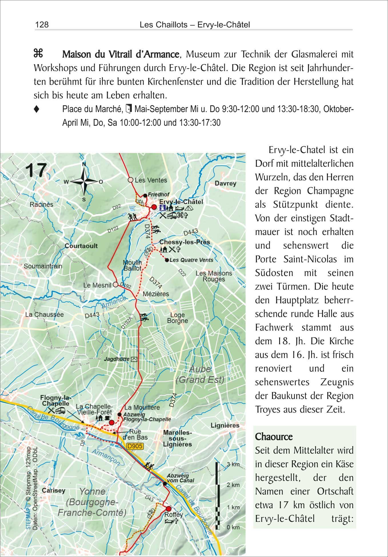 Beispielinhalt (Bild) Frankreich: Jakobsweg Via Campaniensis