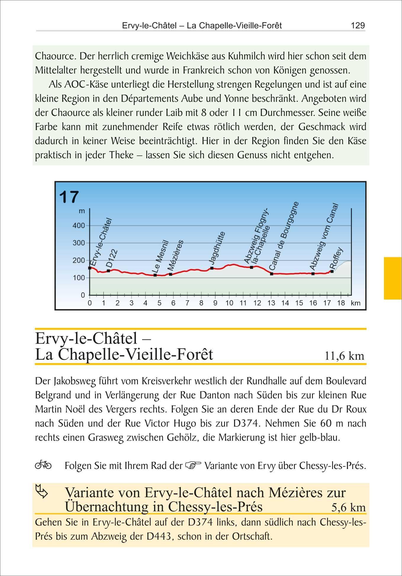 Beispielinhalt (Bild) Frankreich: Jakobsweg Via Campaniensis