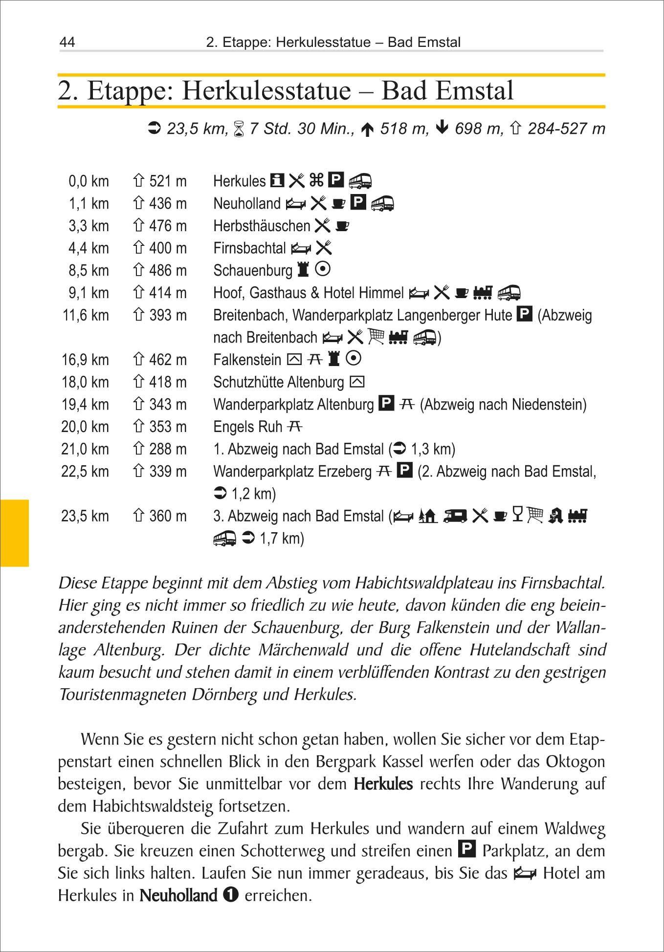 Beispielinhalt (Bild) Habichtswaldsteig