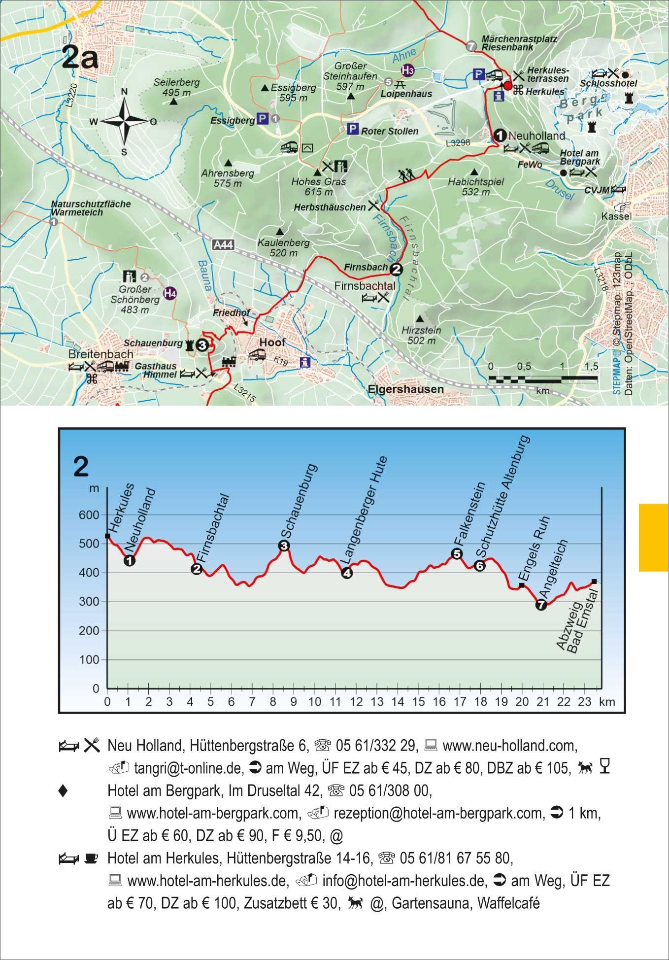 Beispielinhalt (Bild) Habichtswaldsteig