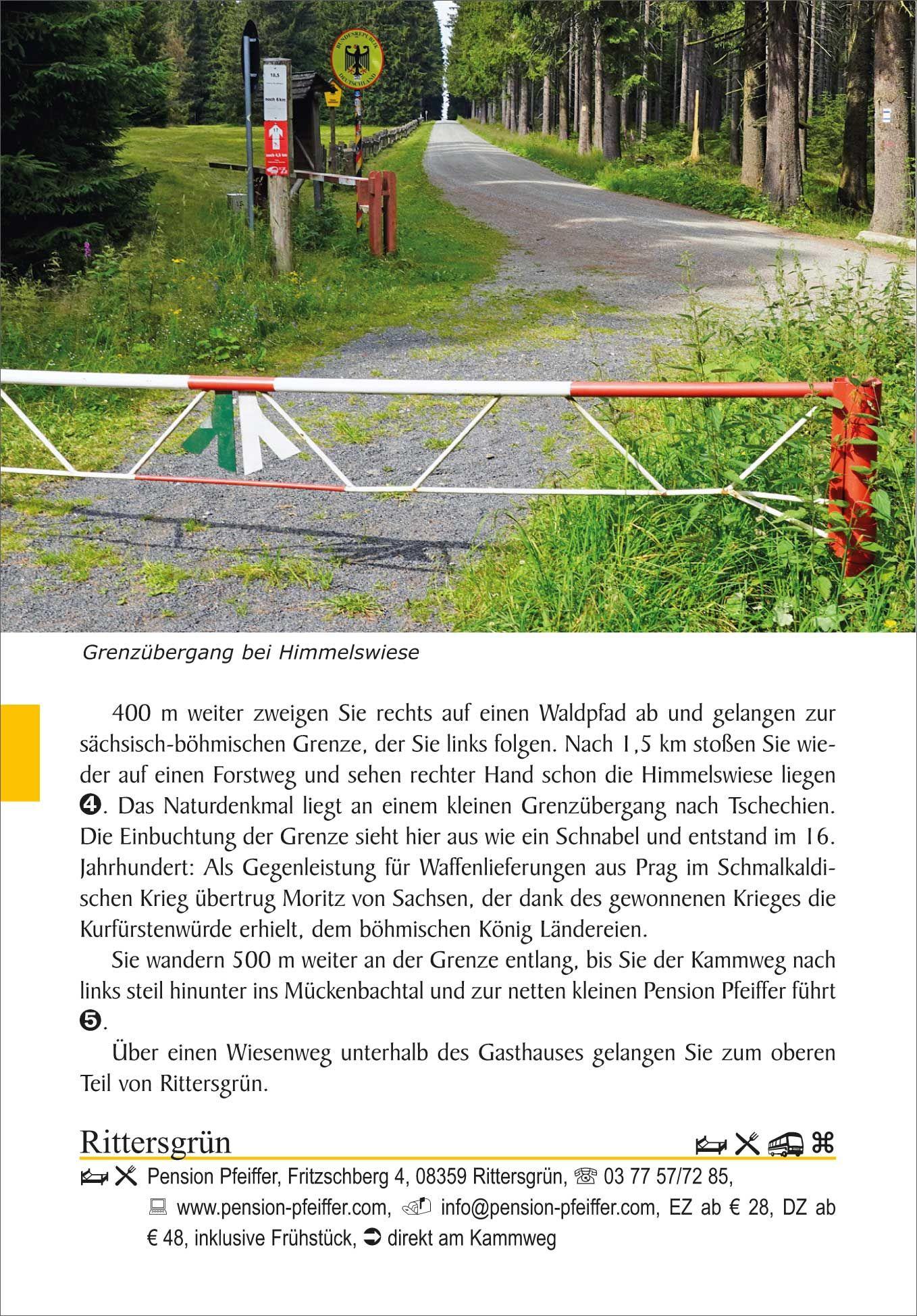 Beispielinhalt (Bild) Kammweg Erzgebirge-Vogtland