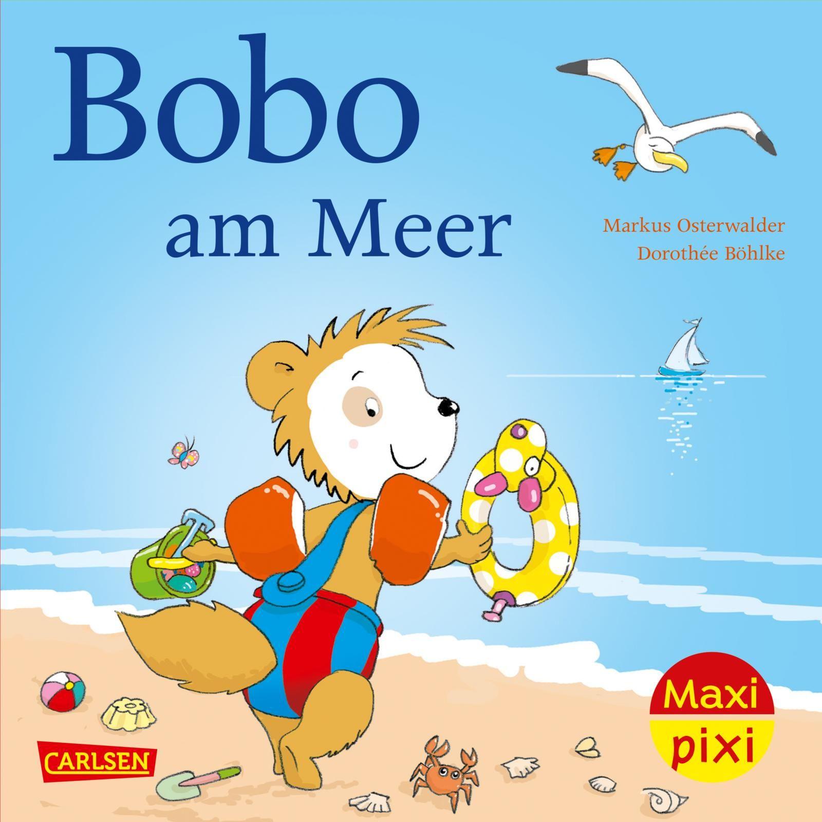 Vorderes Coverbild Maxi Pixi 353: VE 5 Bobo am Meer (5 Exemplare)
