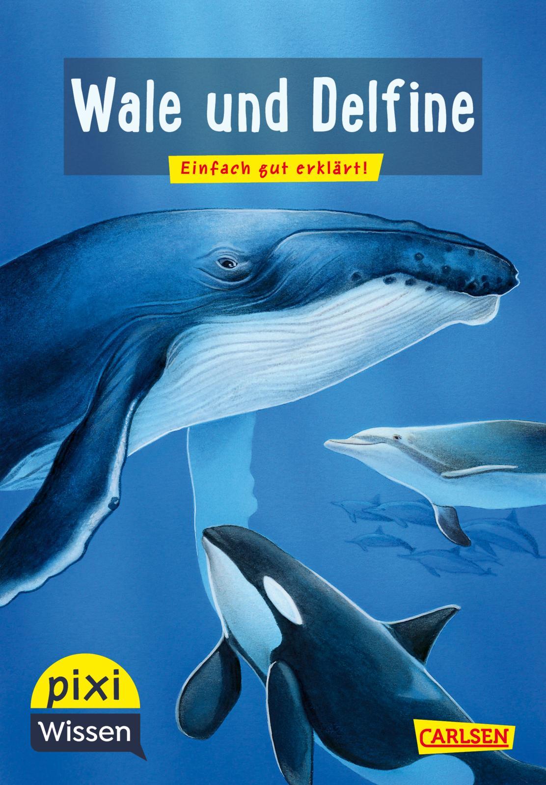 Vorderes Coverbild Pixi Wissen 8: VE 5 Wale und Delfine